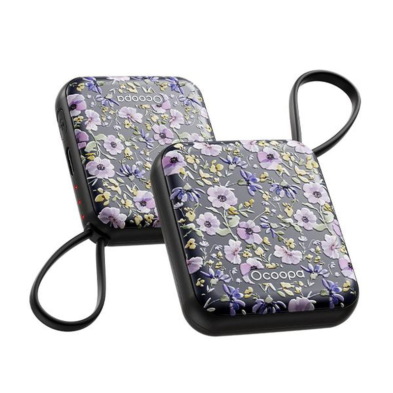 Ocoopa UT5 Nano Hand Warmers Rechargeable 2 Pack, AI Temperature Control Pocket Size Hand Warmer, Heater Portable Hand Warmer Great Gift for Christmas Outdoors, Hunting, Golf, Camping